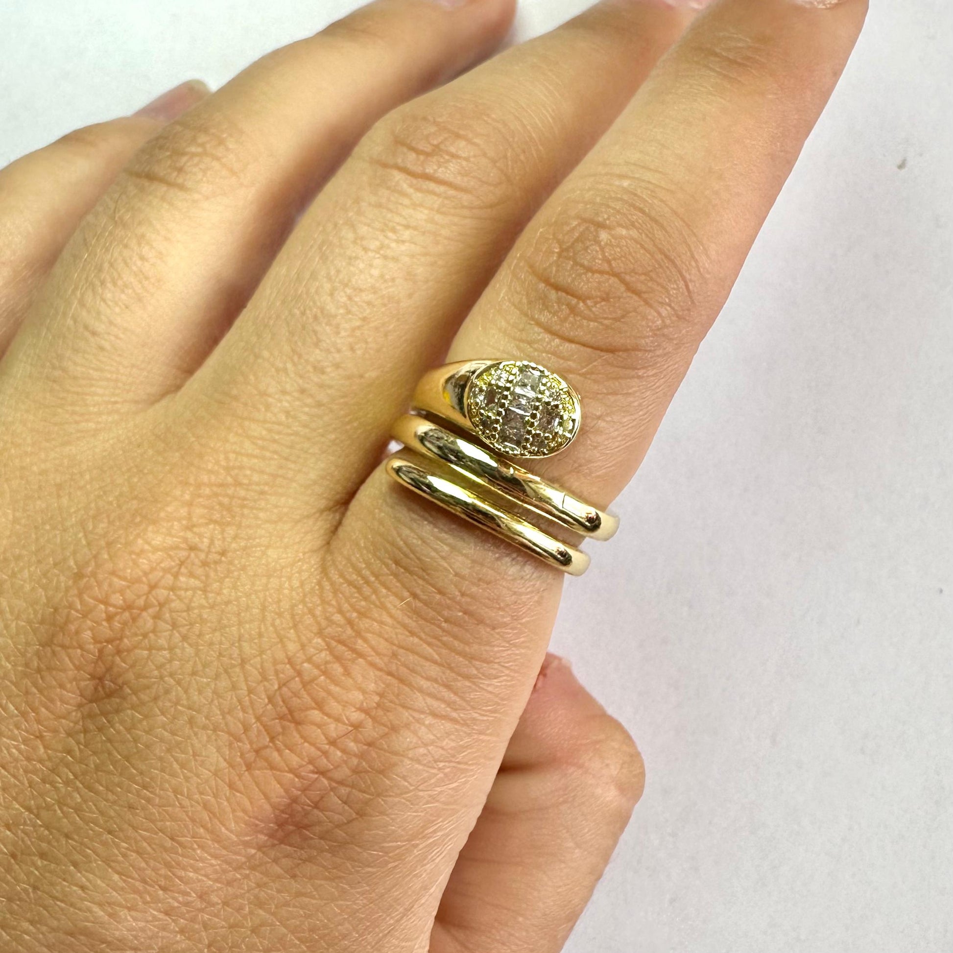 Gold Snake ring