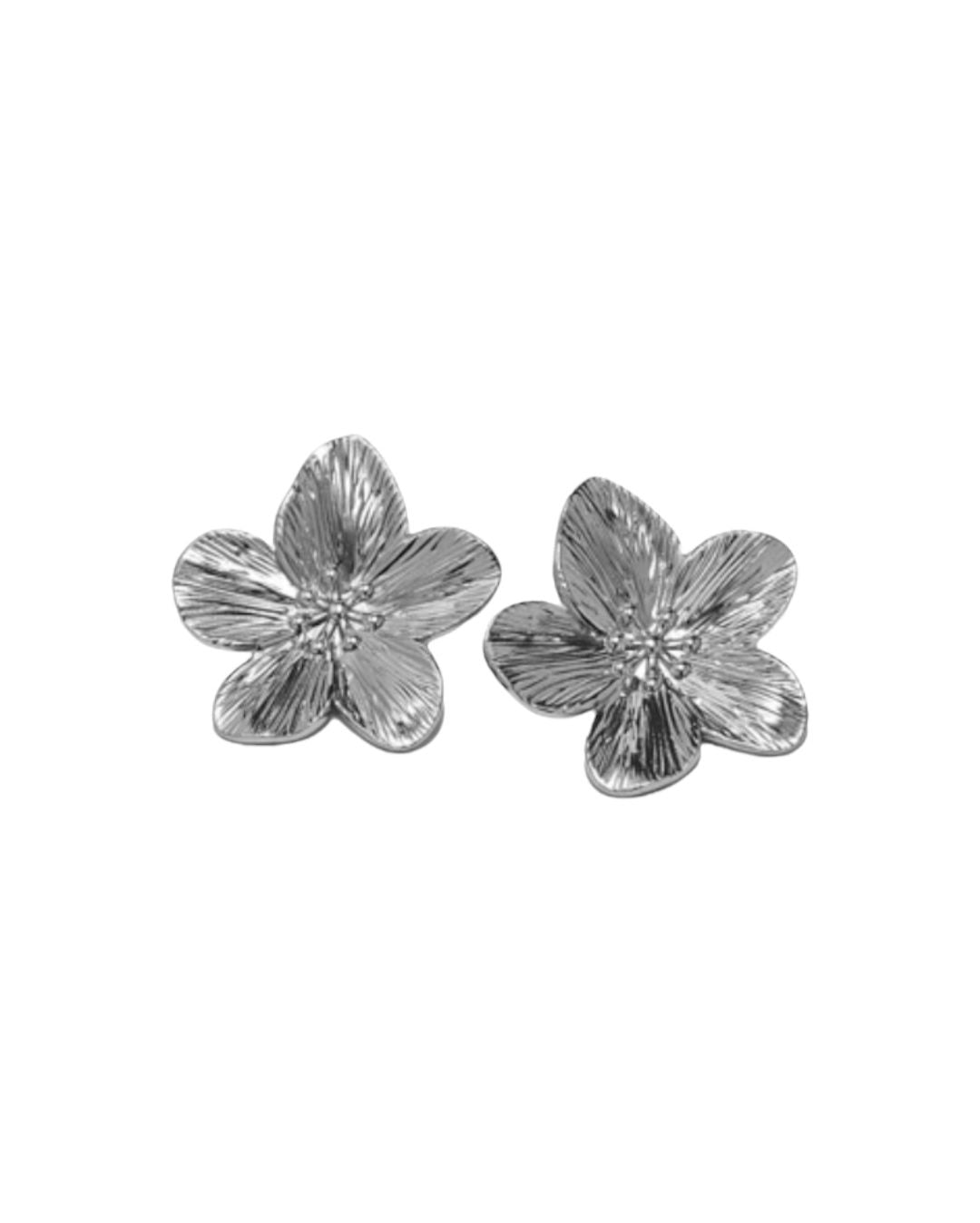 Orecchini Flower Argento