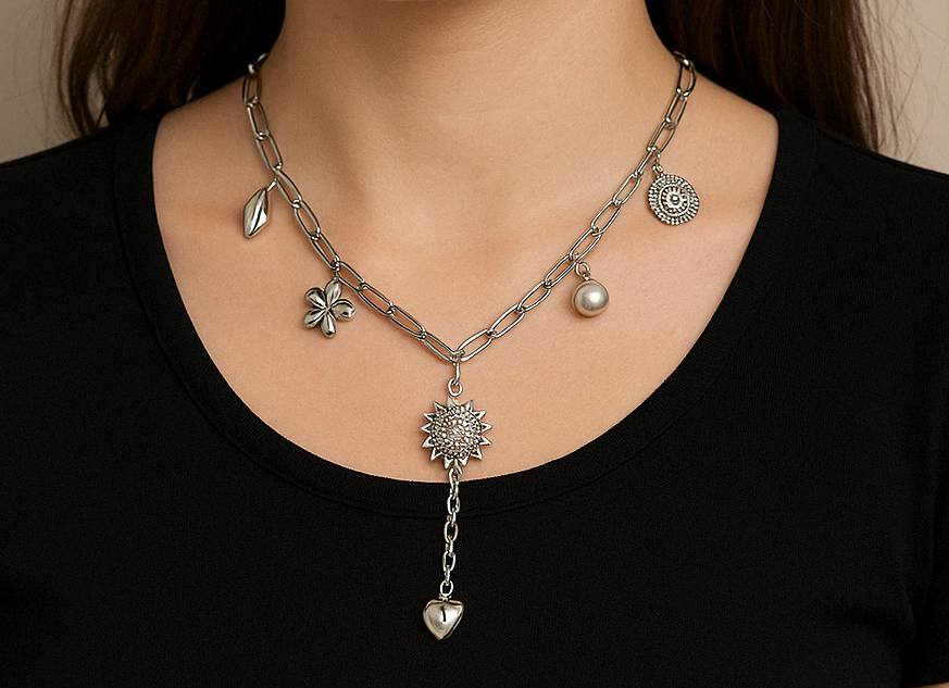 Collana Primavera Argento