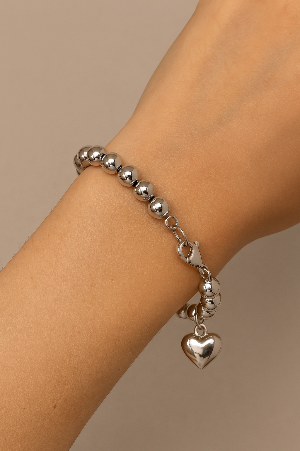 Bracciale Sonaglio Battito Argento