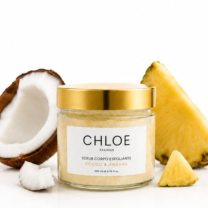 Scrub Corpo Esfoliante Cocco E Ananas