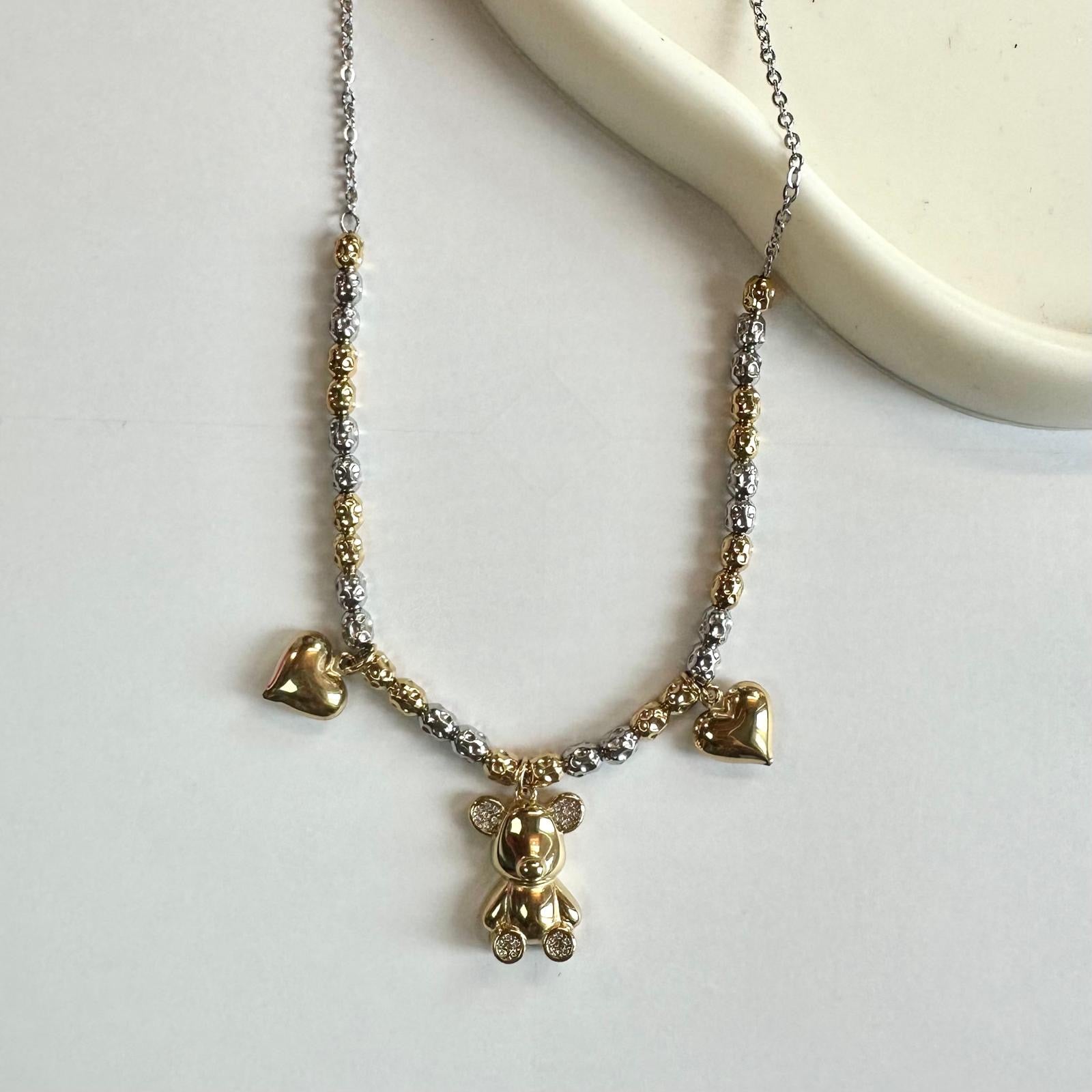 Collana Orsacchiotto Sonaglio