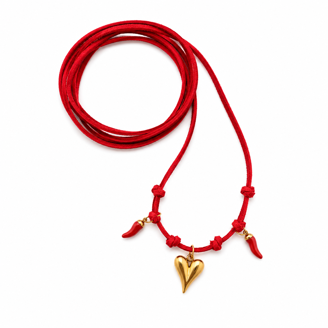 Goldene Schleifenkette