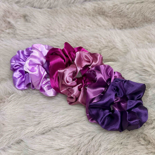 Set Scrunchies viola