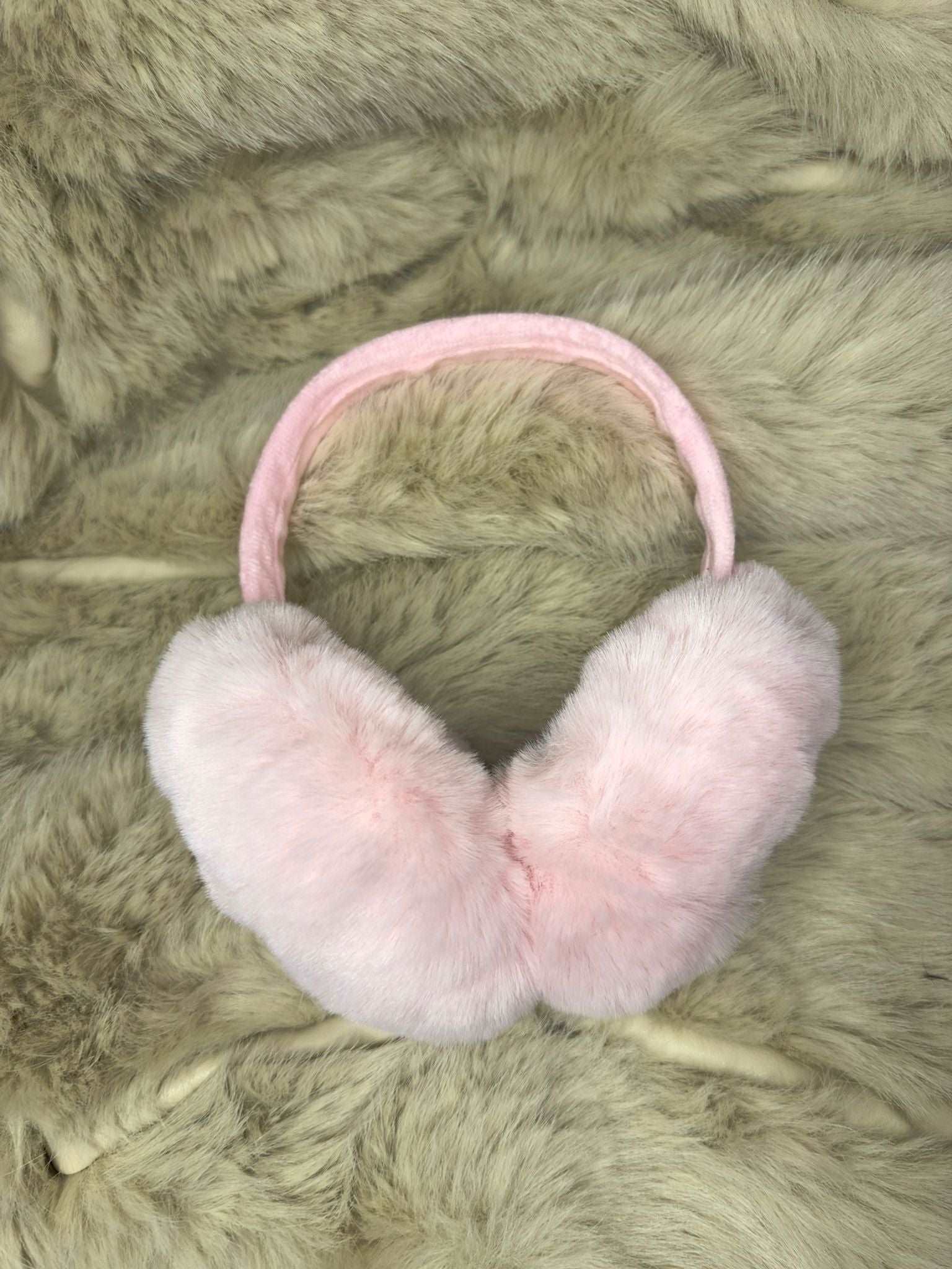 Paraorecchie Peluche rosa