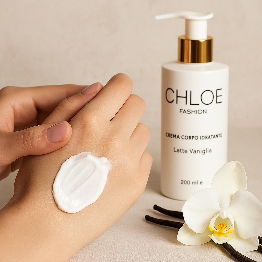 Crema Corpo Latte e Vaniglia