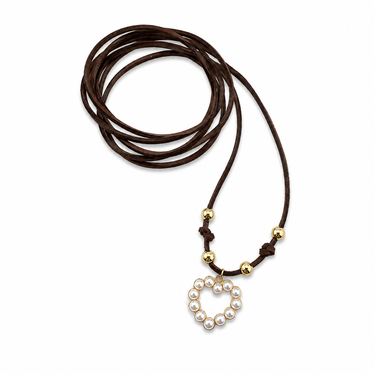 Goldene Schleifenkette