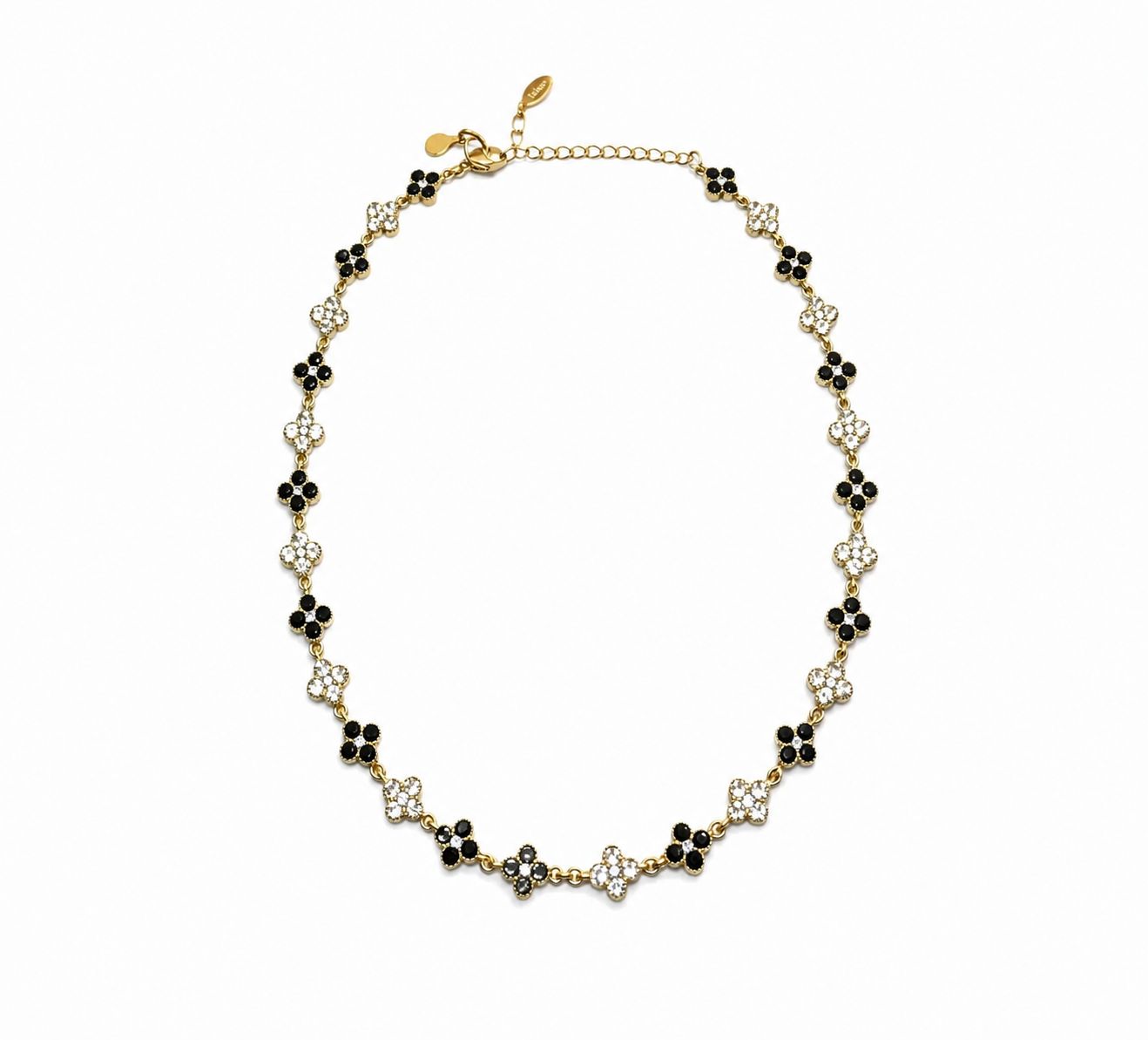 White Heart Necklace