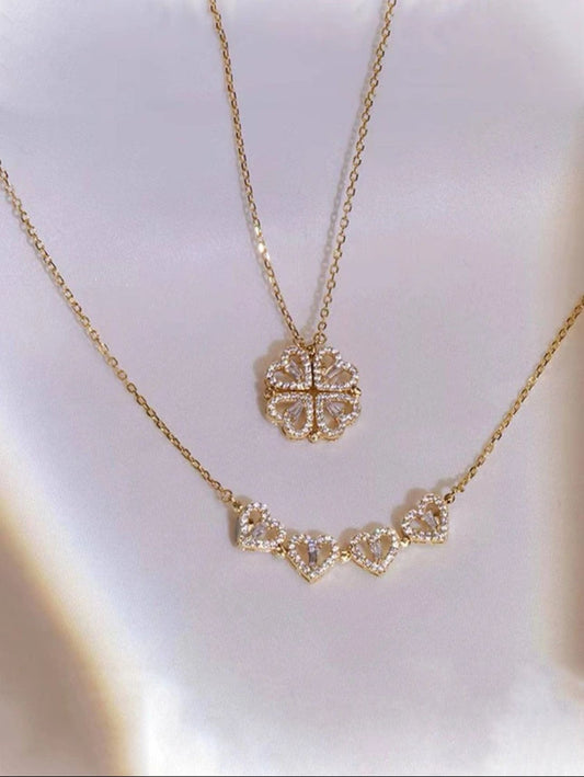 Collana Quadrifoglio Oro