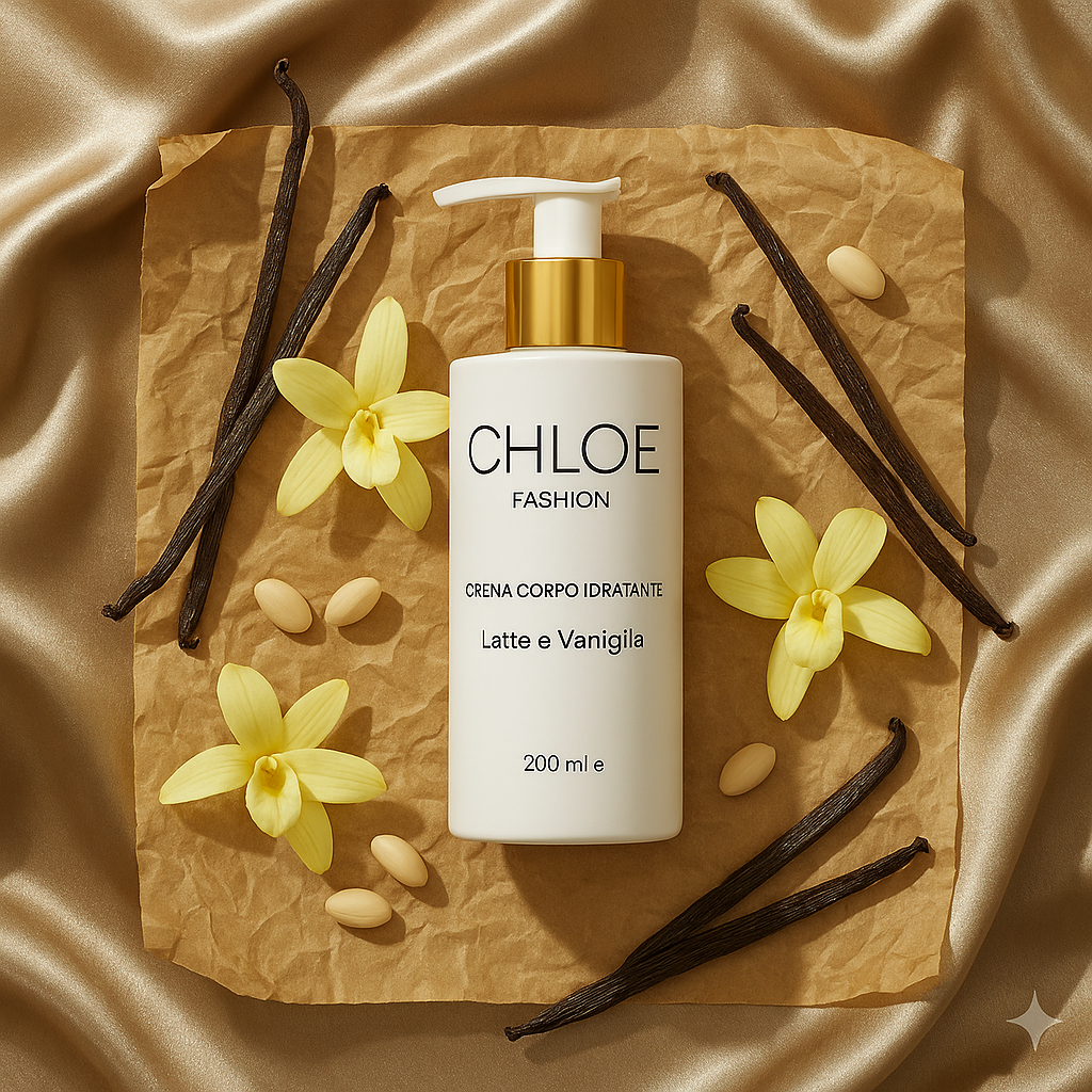 Crema Corpo Latte e Vaniglia