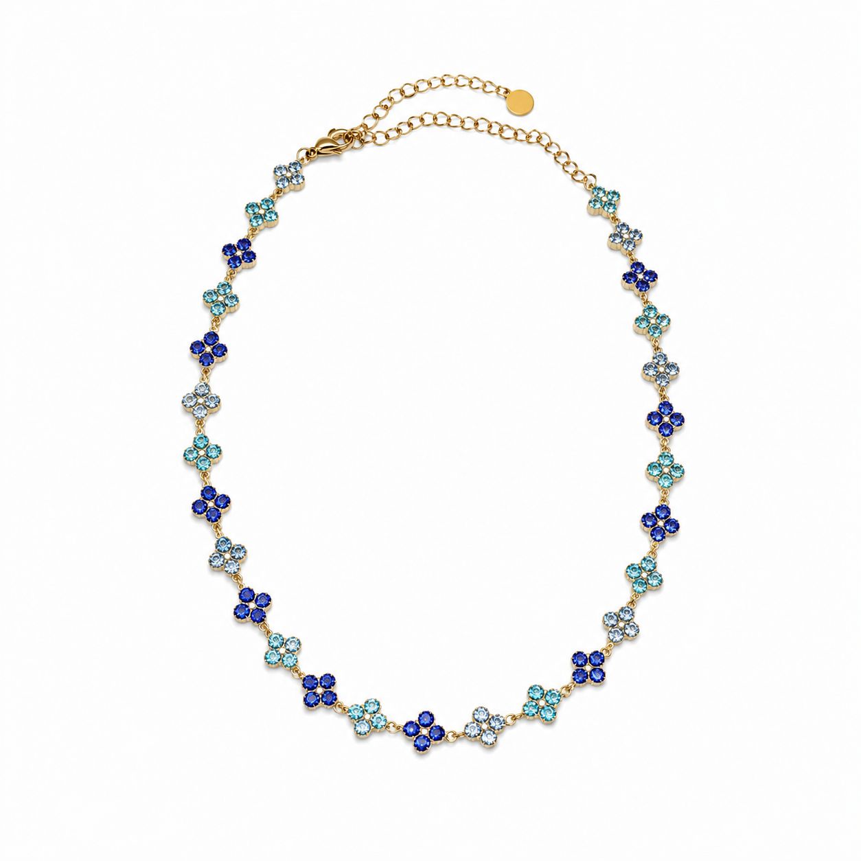 White Heart Necklace