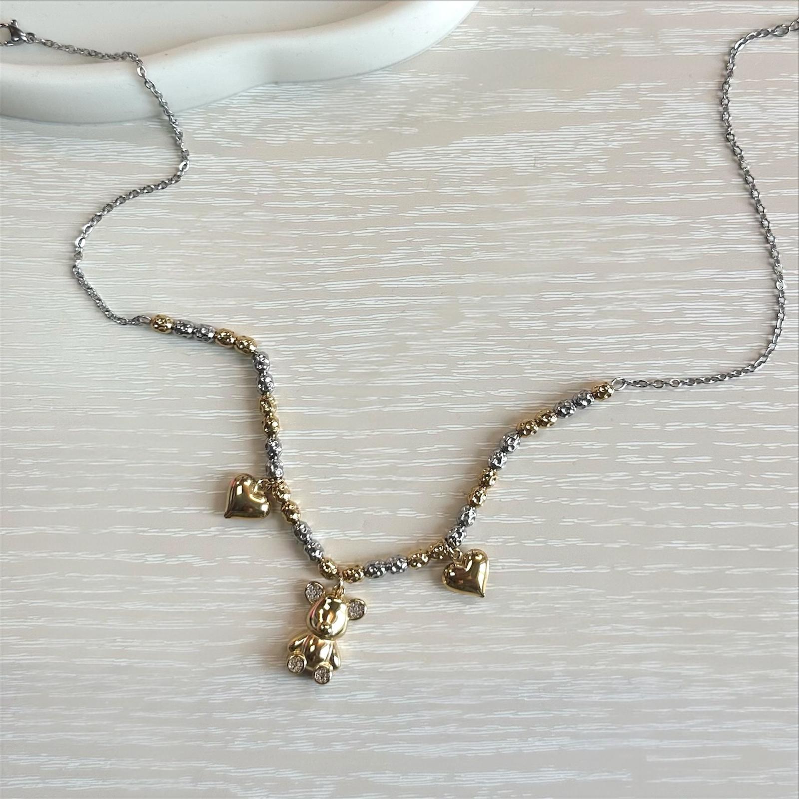 Collana Orsacchiotto Sonaglio