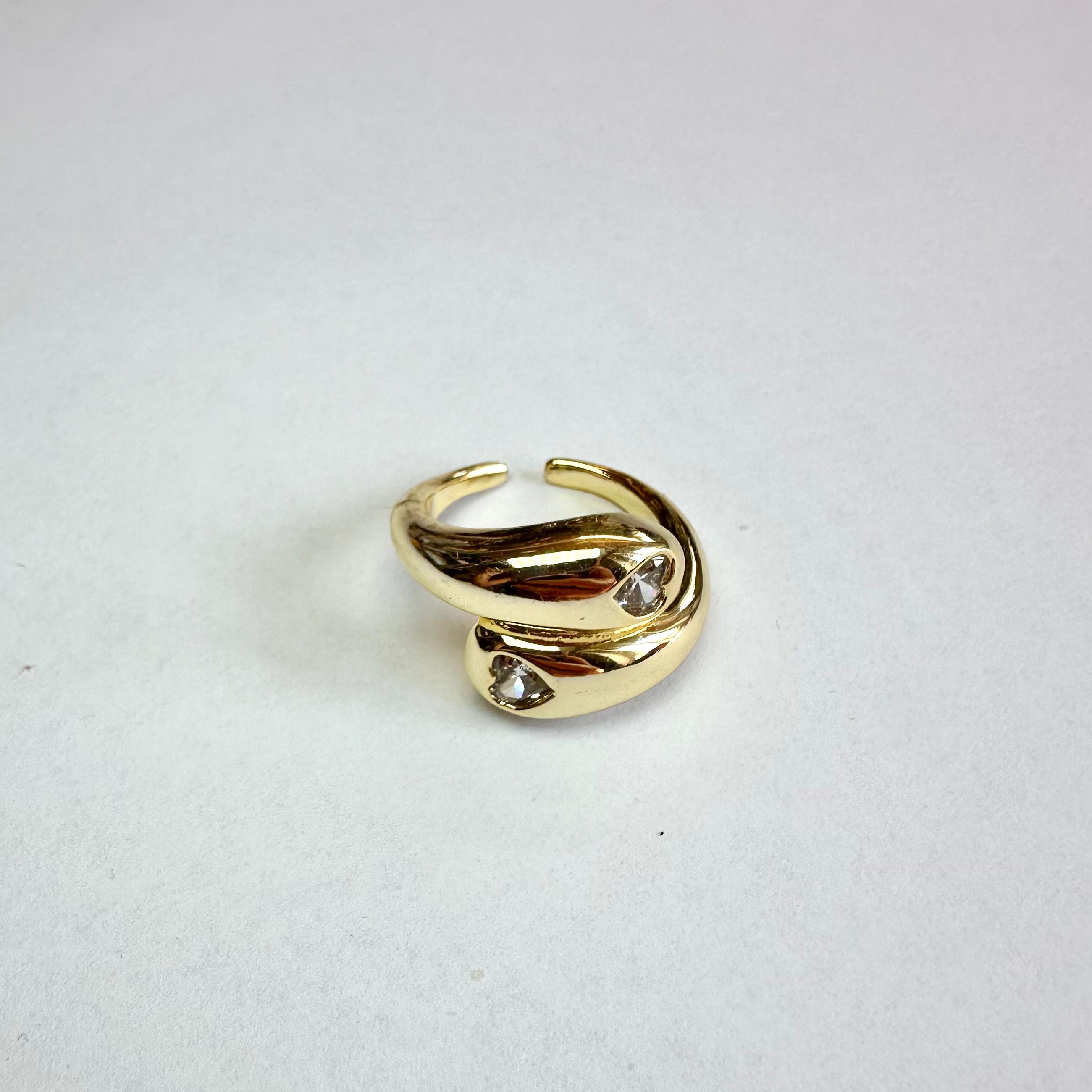Anello Abbraccio Oro