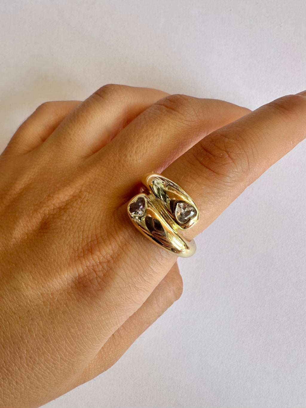 Anello Abbraccio Oro
