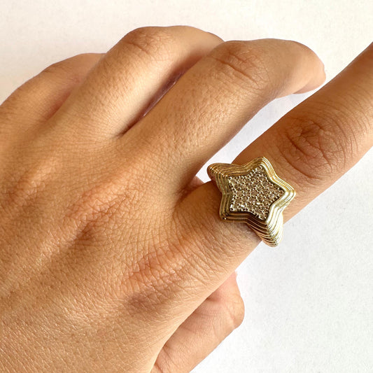 Anello Stella Oro