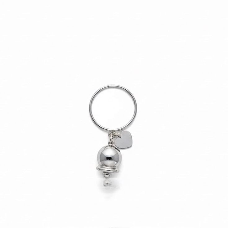 Anello Campanella Sonaglio Argento