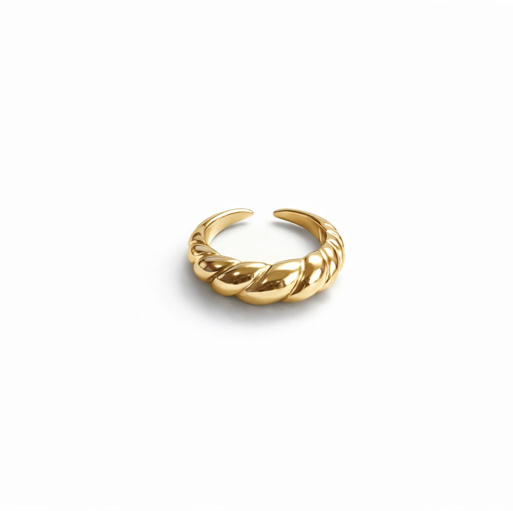 Gold Snake ring