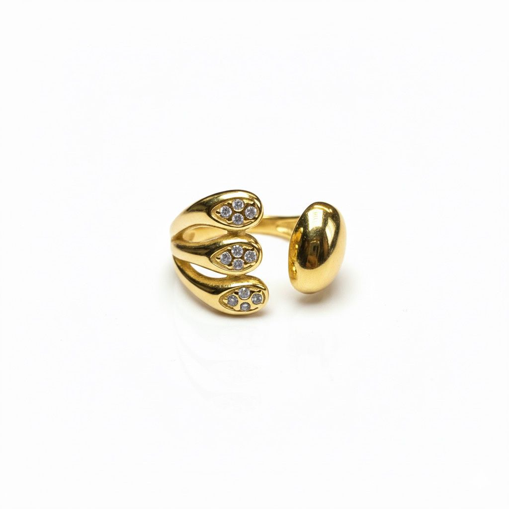 Gold Snake ring