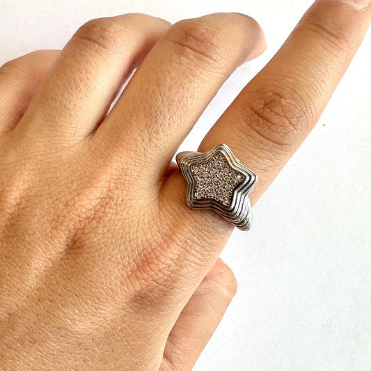Anello Stella Argento