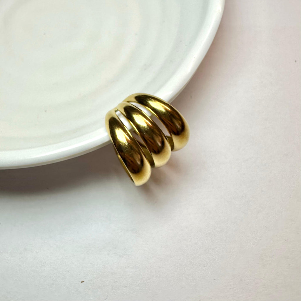 Gold Snake ring