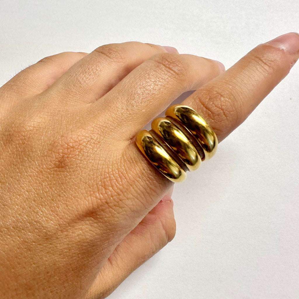 Gold Snake ring