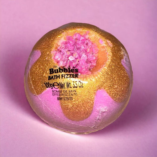 Bath Bomb Pink Gold