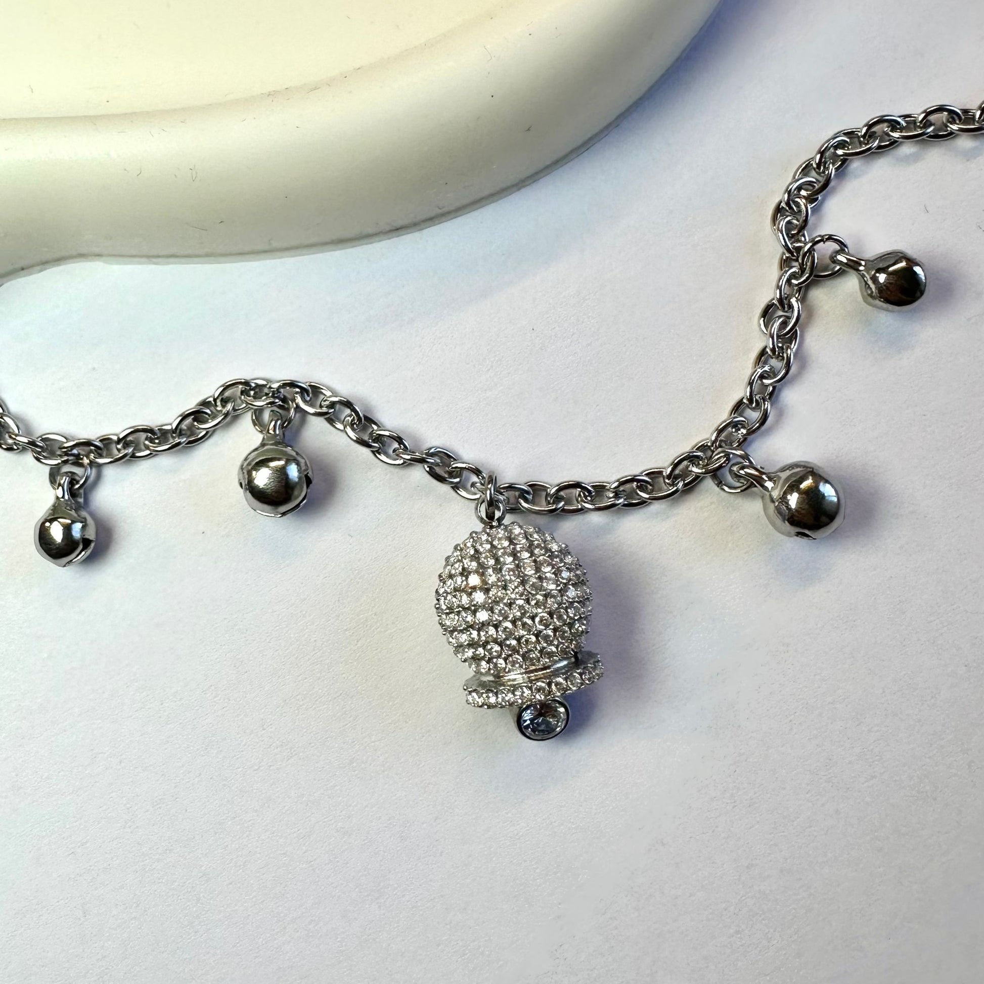 Bracciale Campanelle Sonaglio Argento