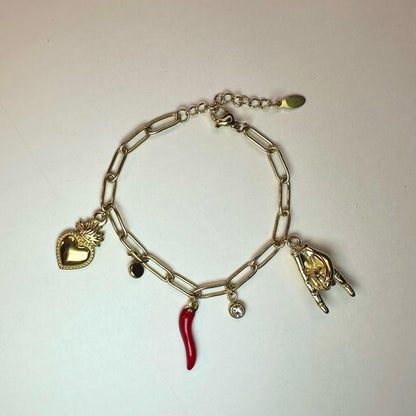 Bracciale Charm Fortuna Oro