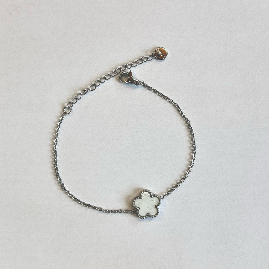 Bracciale Fiore Bianco