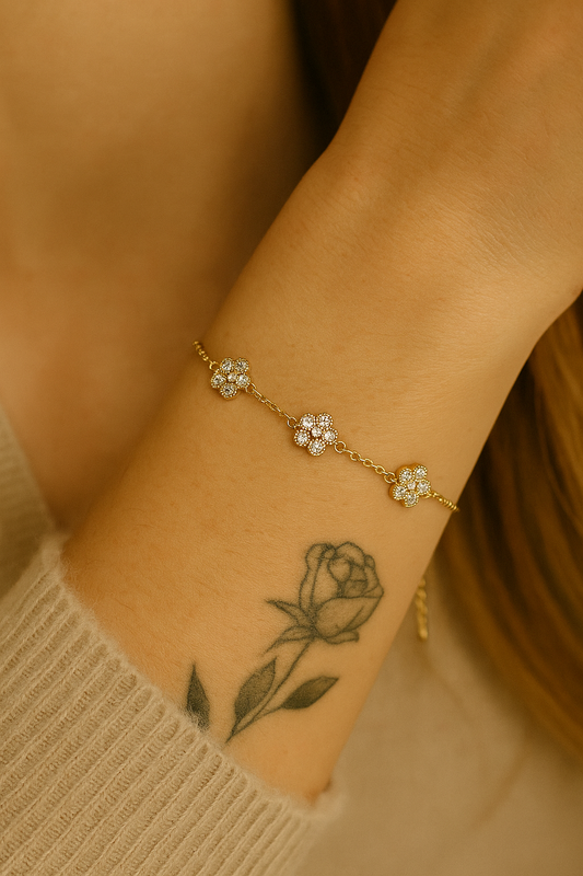 Bracciale Flowers Oro
