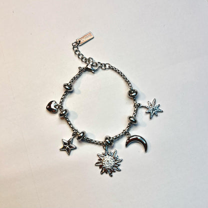 Galaxy Armband Silber