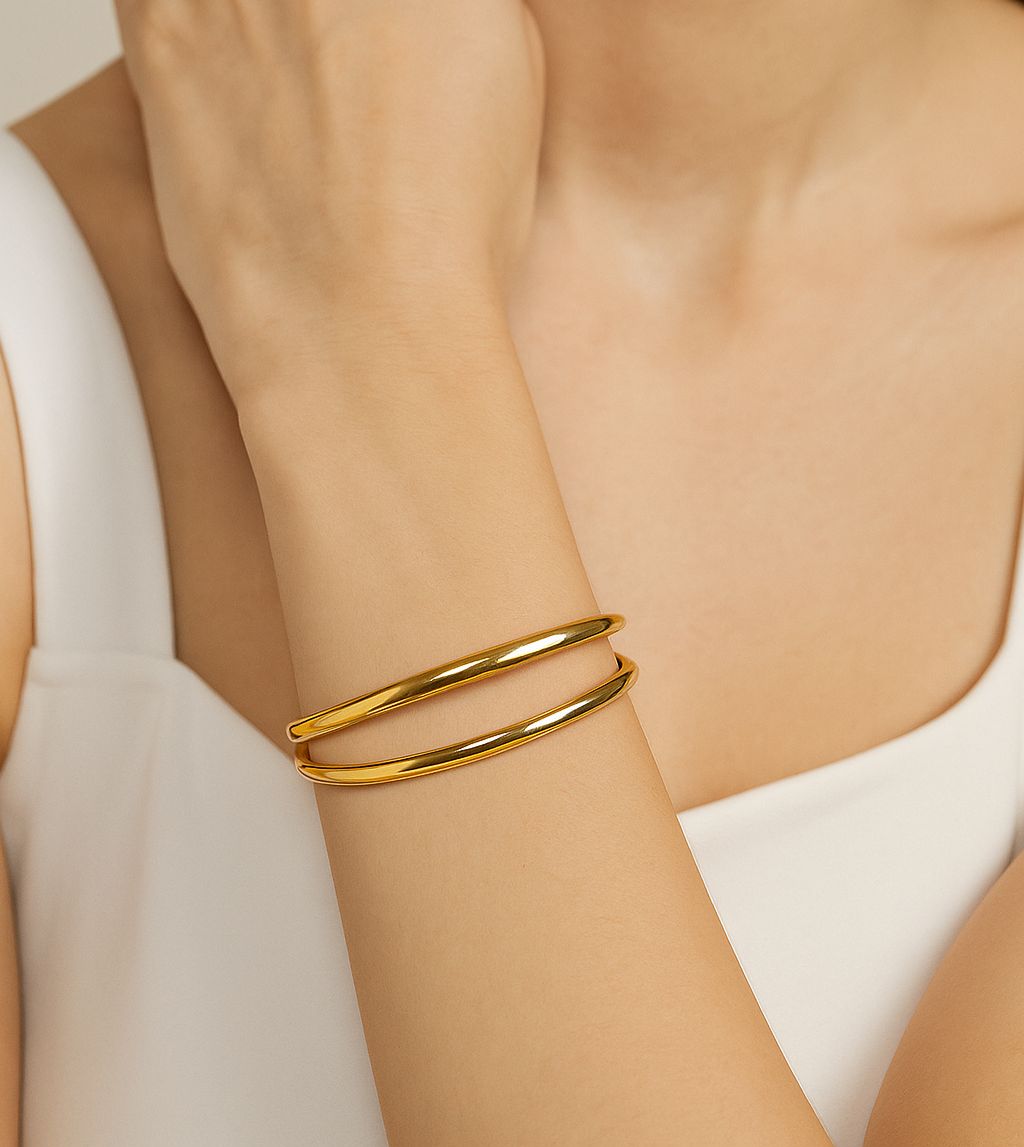 Bracciale Twin Oro