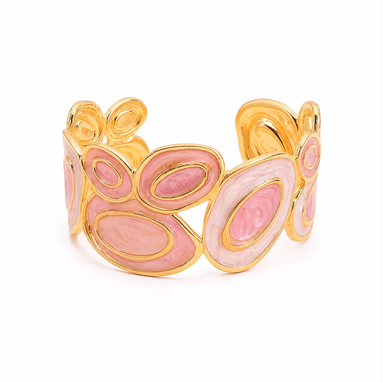 Bracciale Rigido Bubble Pink