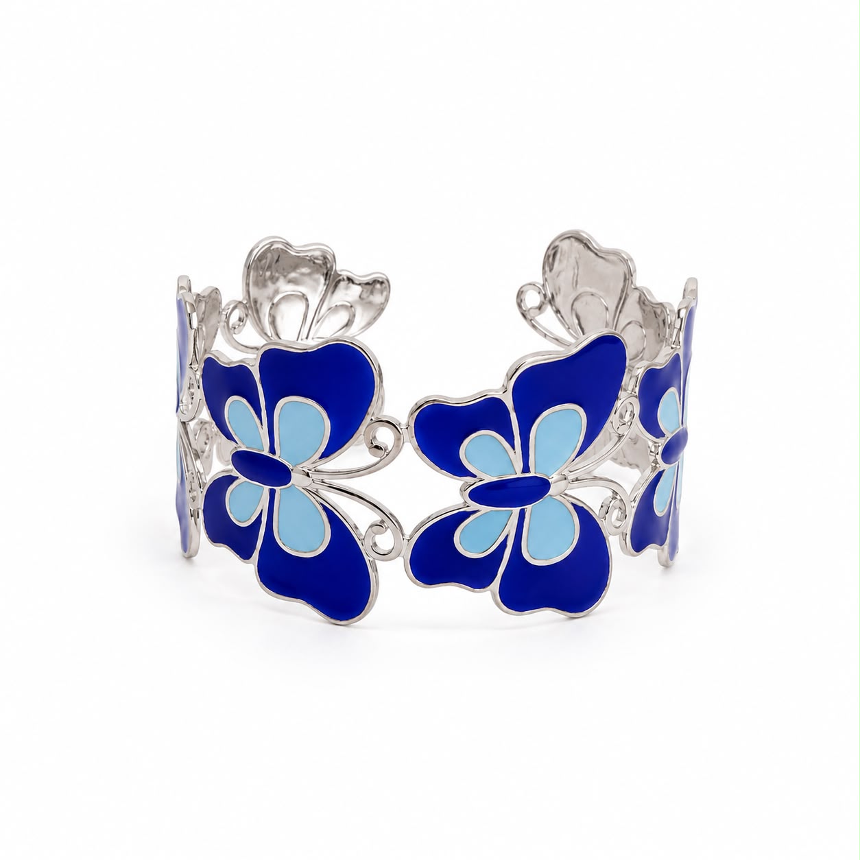 Bracciale Rigido Farfalle