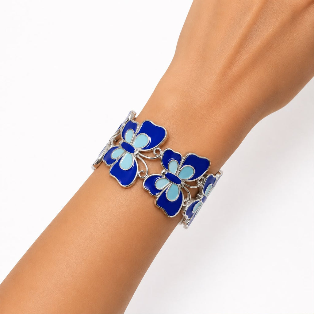 Bracciale Rigido Farfalle