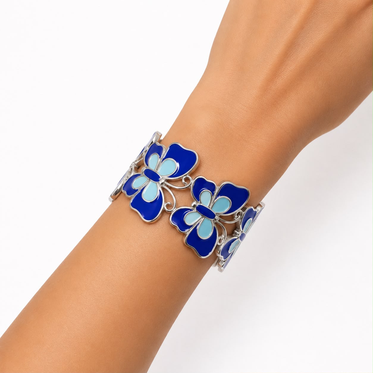 Bracciale Rigido Farfalle