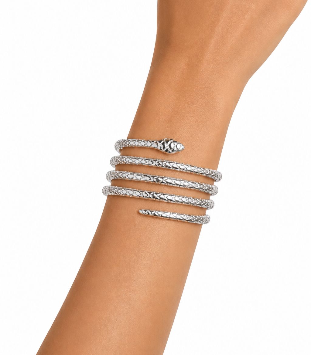 Bracciale Rigido Serpente