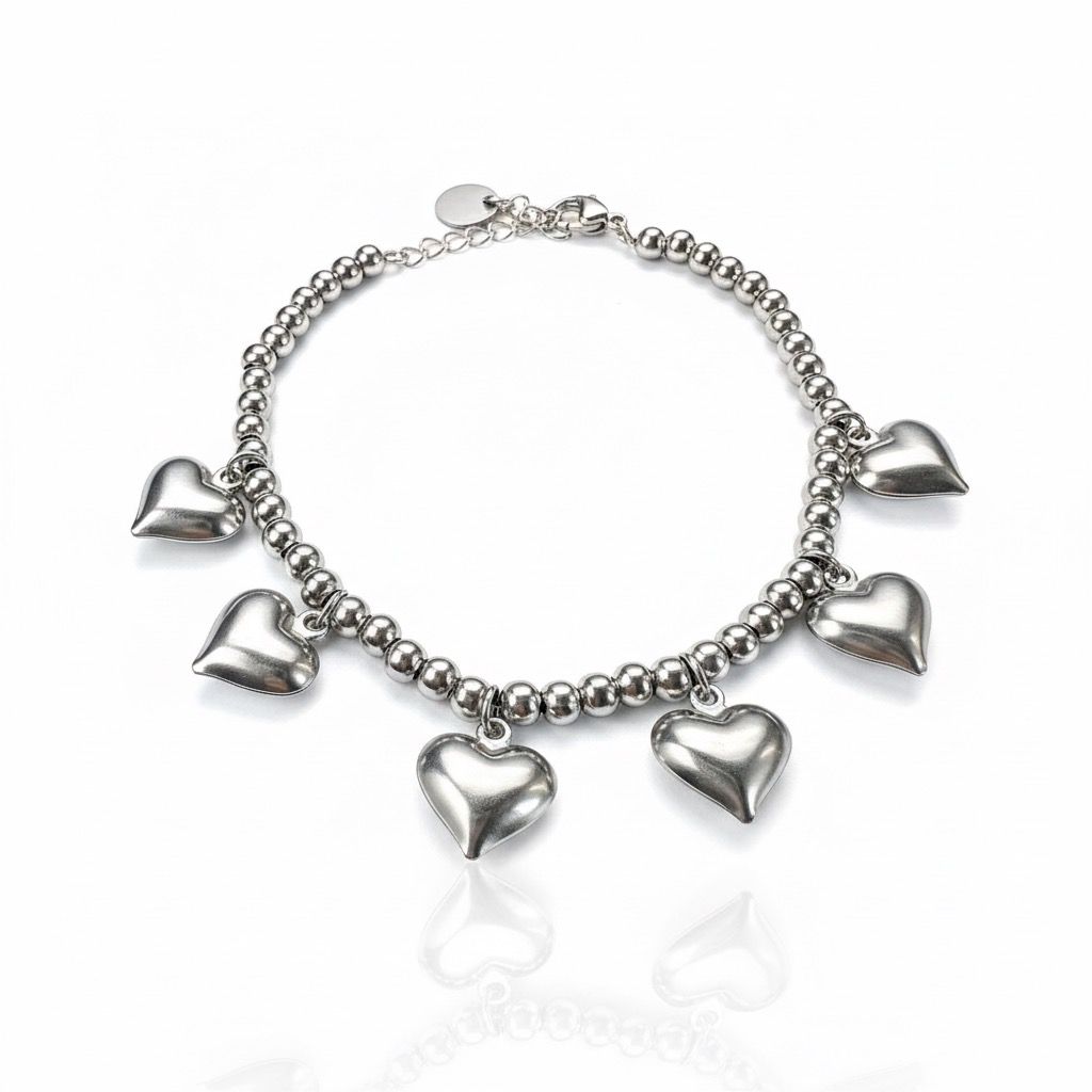 Bracciale Sonaglio Amore Argento