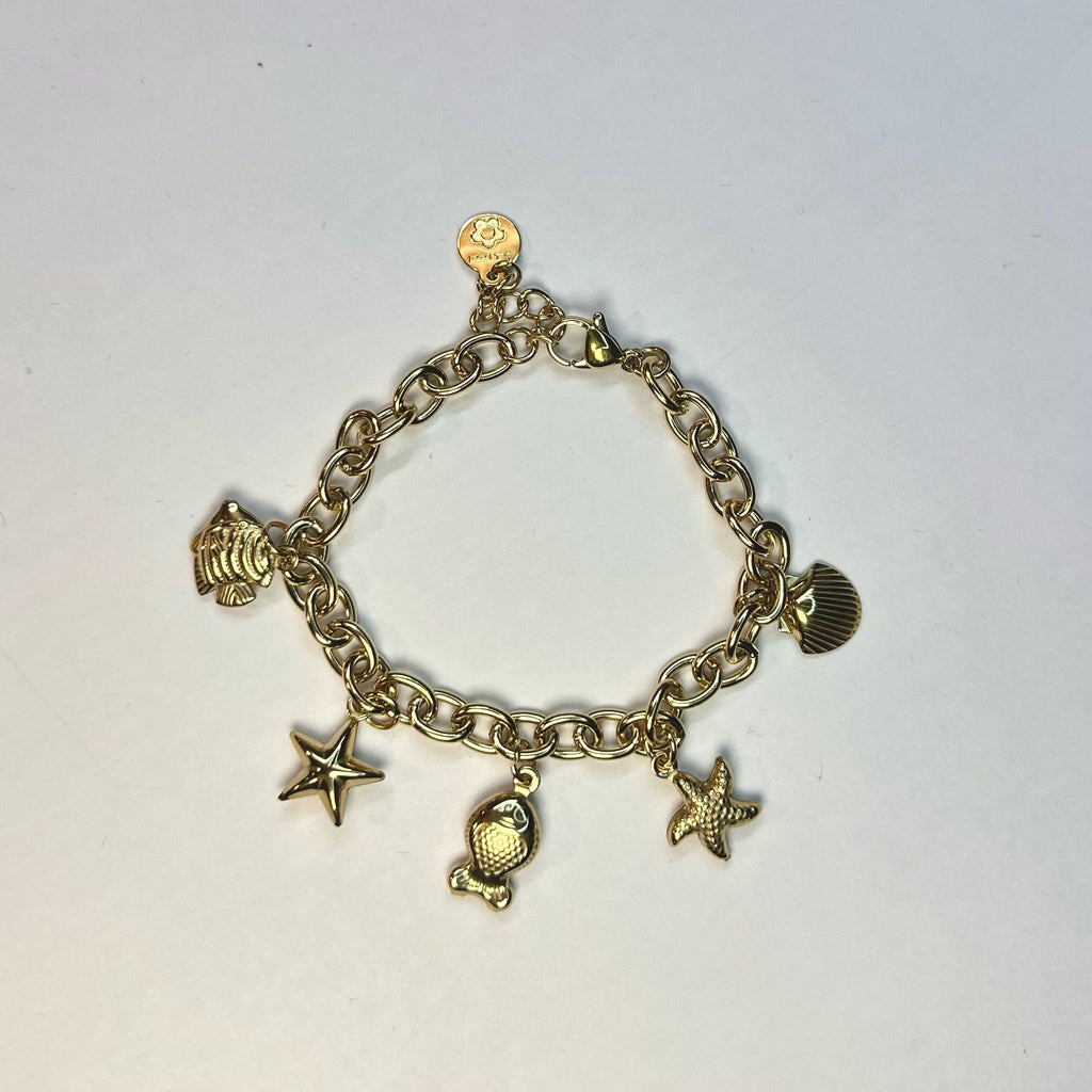 Bracciale Sonaglio Sirena Oro