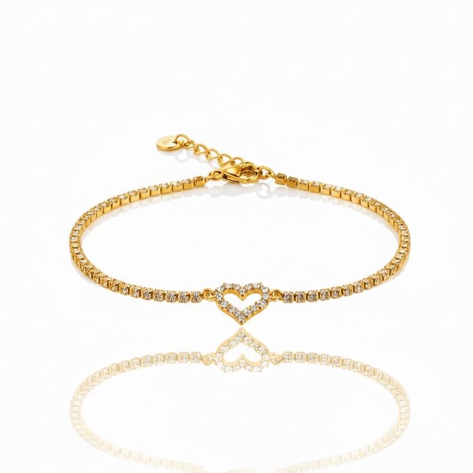 Bracciale Tennis Lovely Oro