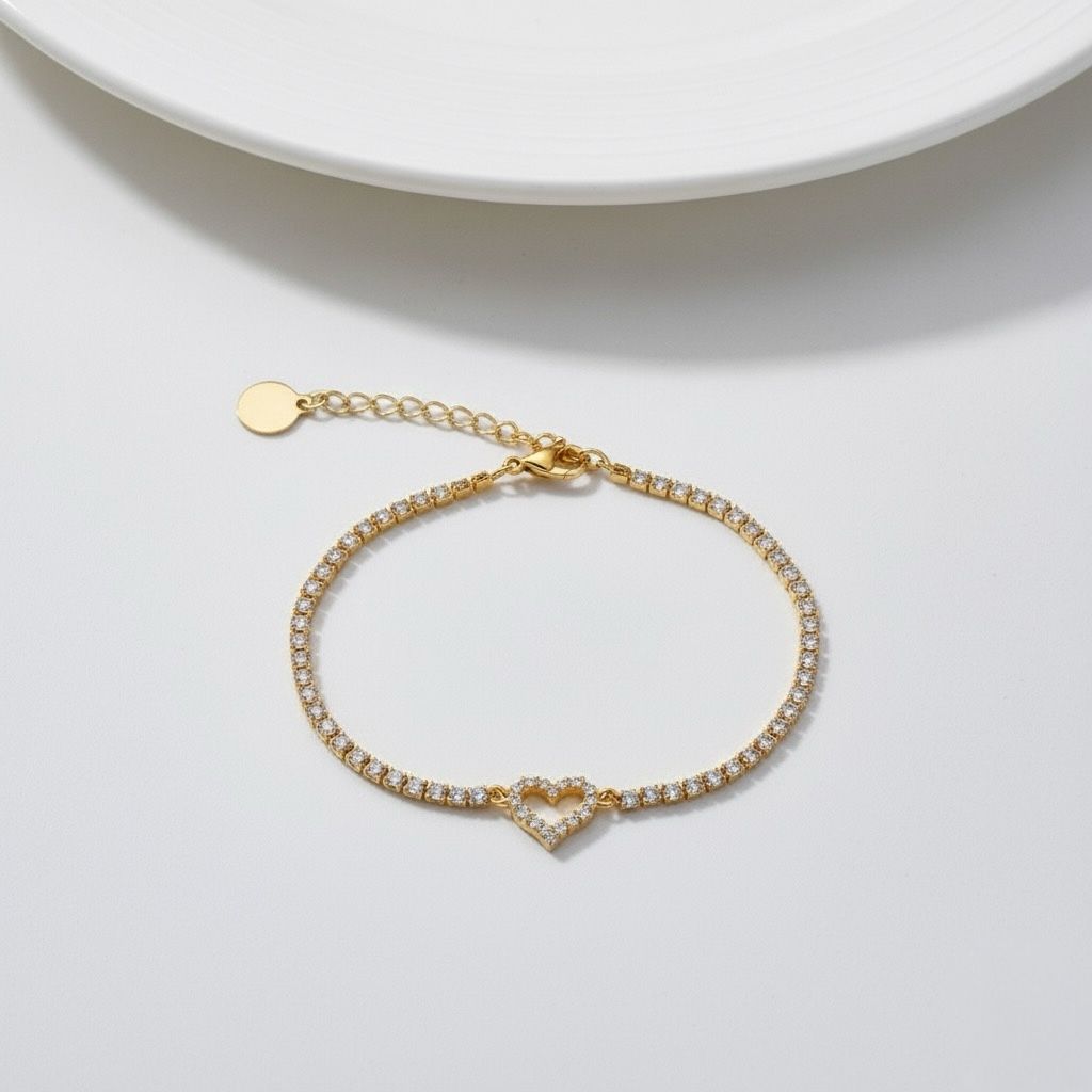 Bracciale Tennis Lovely Oro