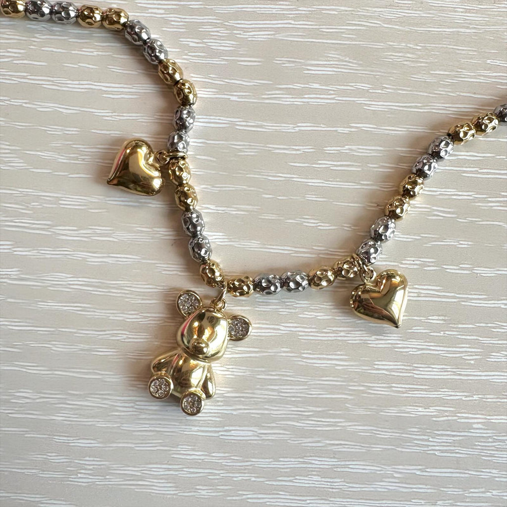 Collana Orsacchiotto Sonaglio