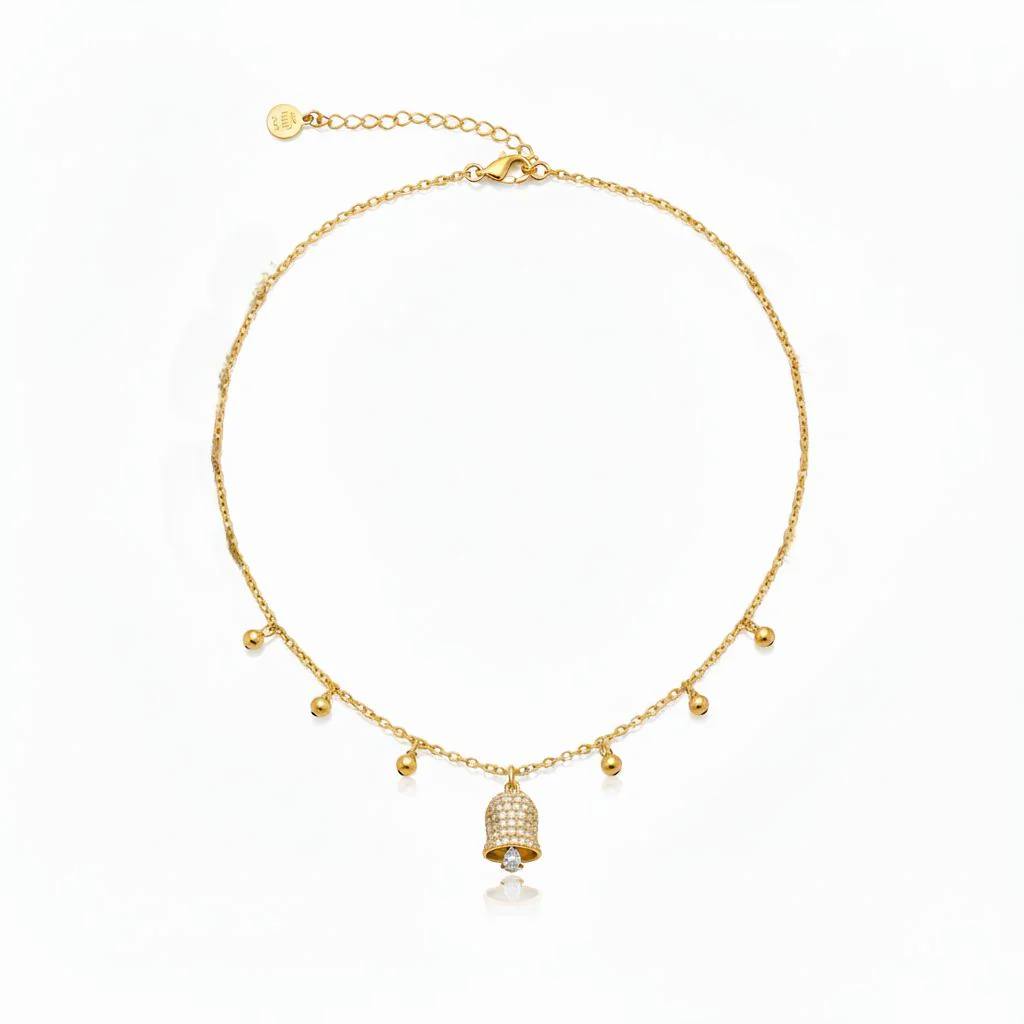 White Heart Necklace