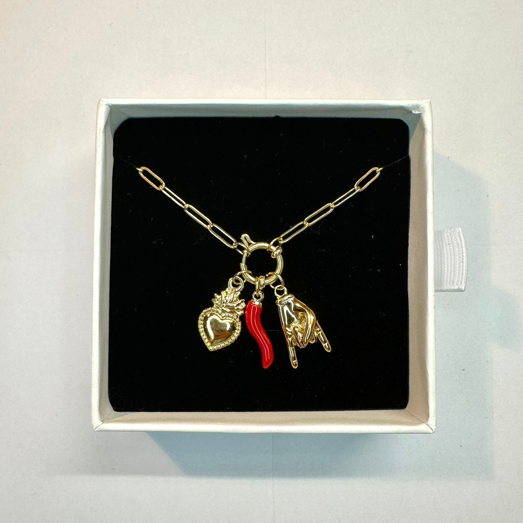 Collana Charm Fortuna Oro