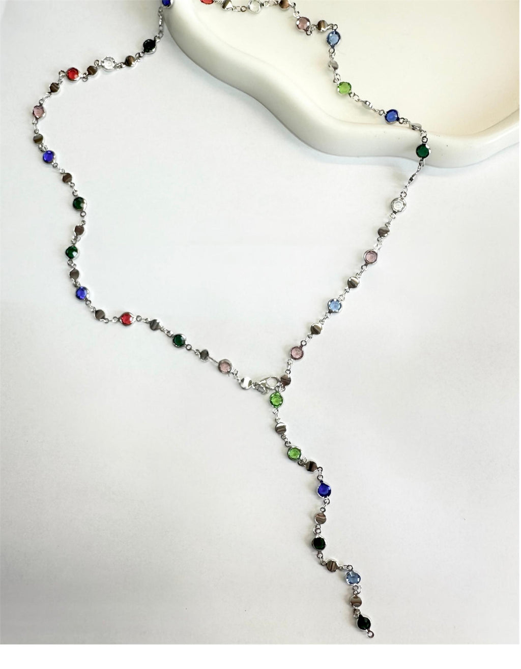 Collana Y Sorrento Argento