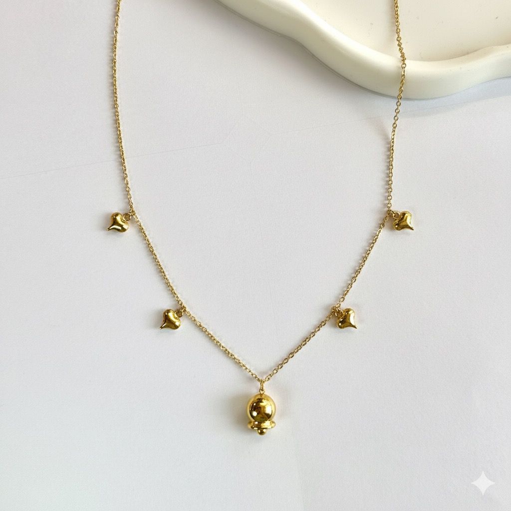 Collana Campanella Sonaglio Oro