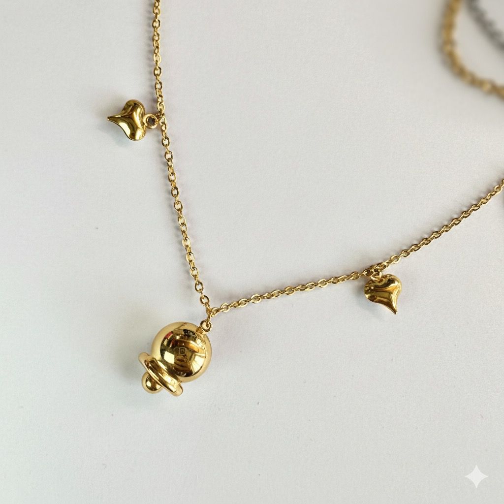 Collana Campanella Sonaglio Oro