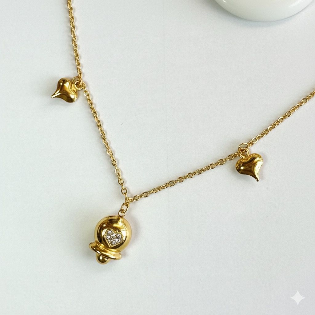Collana Campanella Sonaglio Oro
