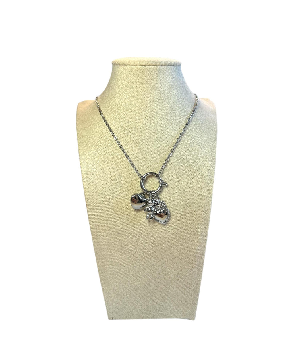 Collana Charm Amore Argento
