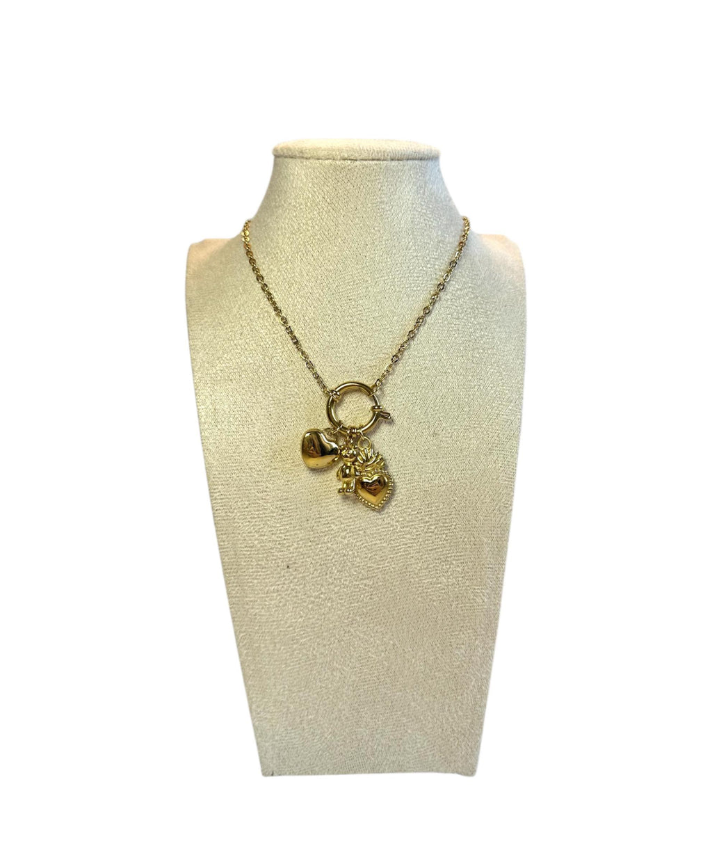 Collana Charm Amore Oro